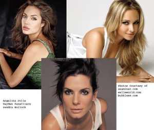 Celebrity Glamour Shots: Angelina Jolie, Hayden Panettiere & Sandra Bullock all look stunning and their clothes compliment their looks!